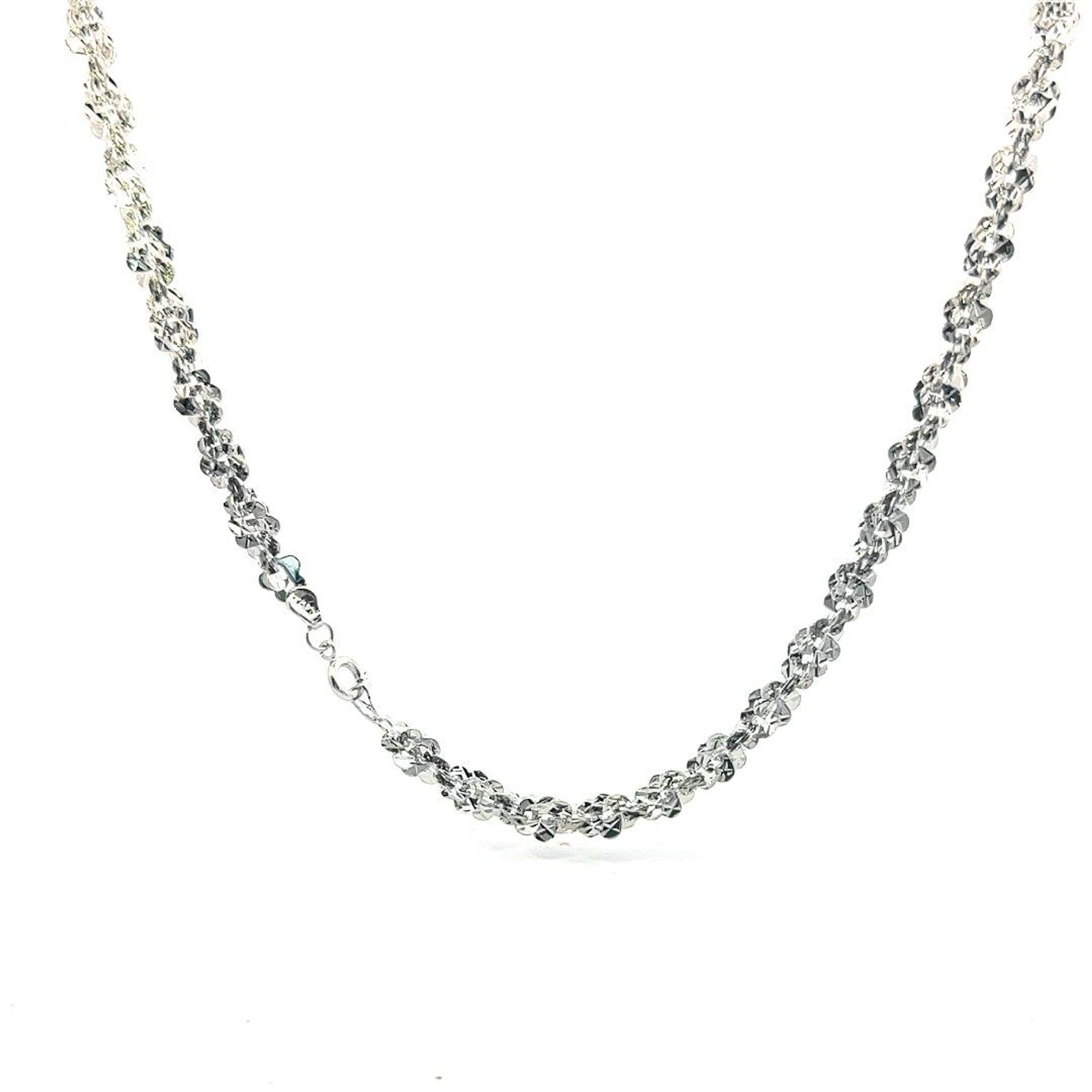 D1 Dây chuyền kiểu bướm xoắn sáng lấp lánh bền màu UHA  Trang Sức Jewelry