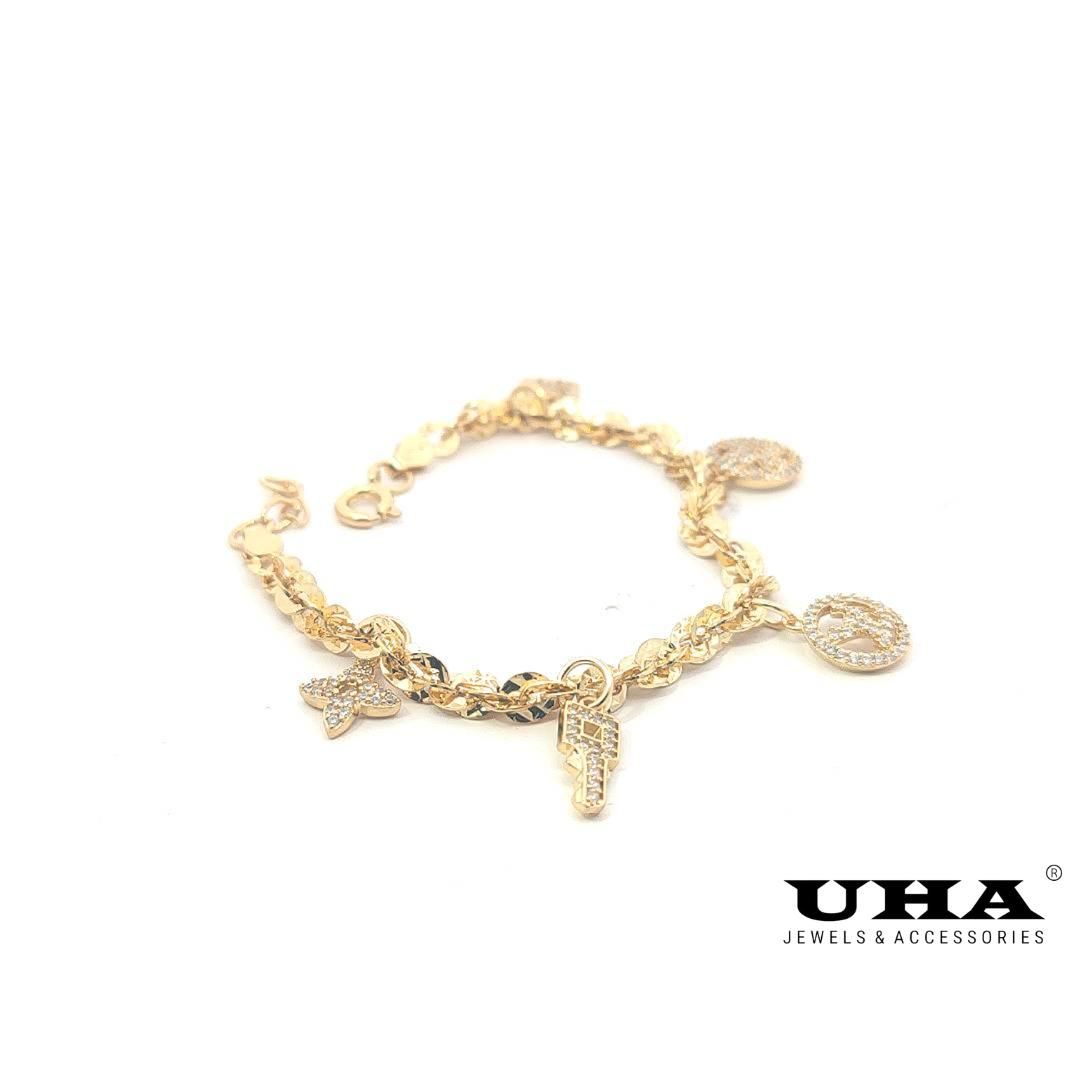 L491 Lắc tay nữ thiết kế trẻ trung cao cấp bền màu