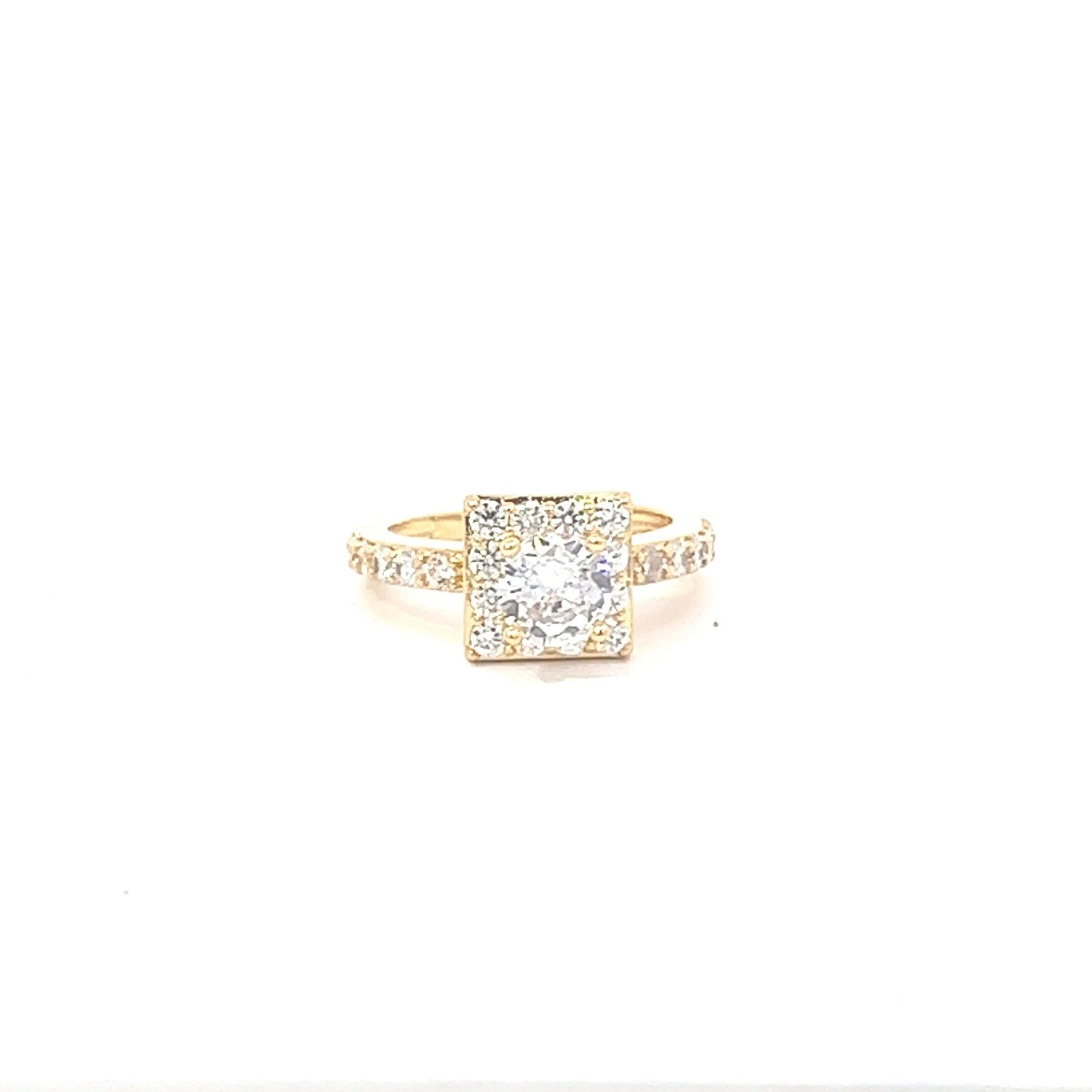 N754 UHA - Nhẫn nữ UHA đính đá CZ cao cấp bền màu Women
