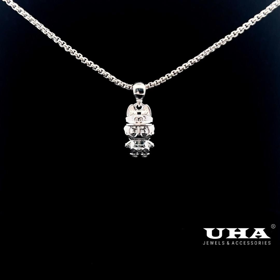 M1652 Mặt và Dây chuyền unisex thiết kế tinh tế kiểu dáng mới lạ UHA