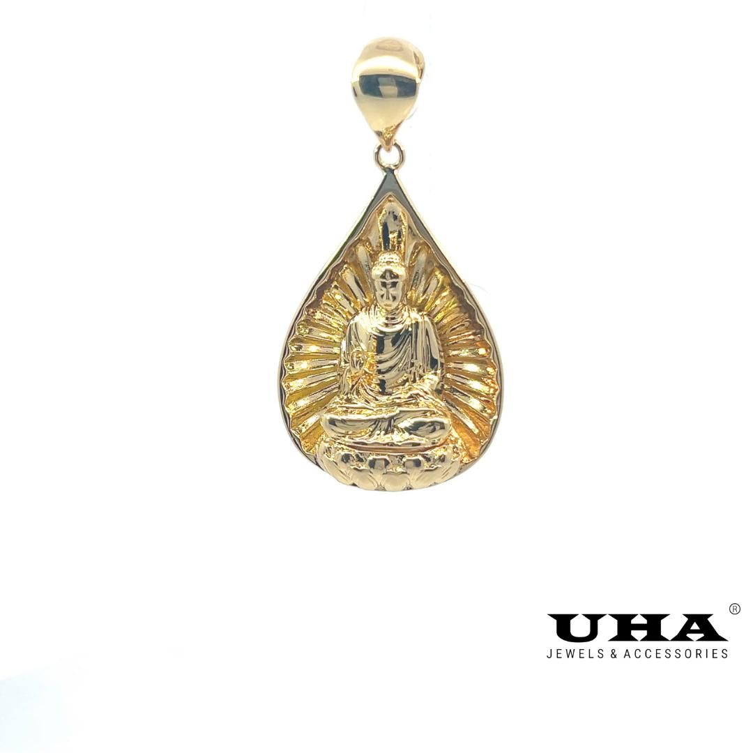 M1614 Mặt và dây chuyền thiết kế tượng phật sang trọng UHA Women