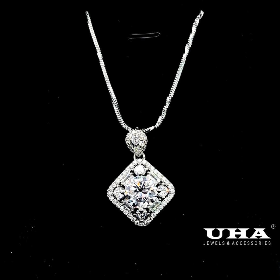 M1374 Mặt và Dây chuyền nữ kiểu dáng sang trọng cao cấp Trang Sức Women