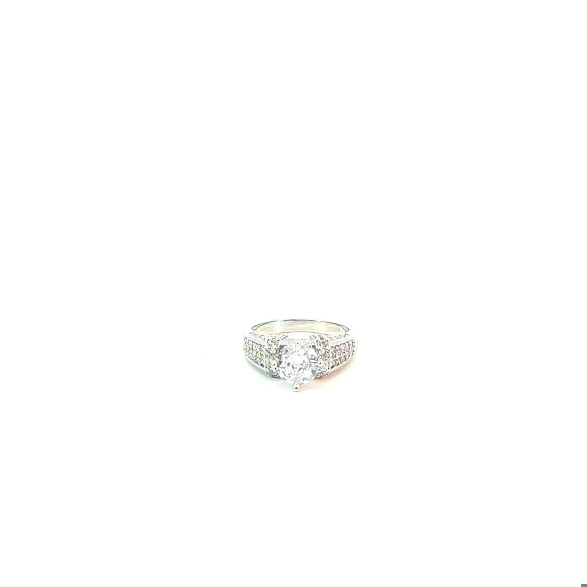 N1073 nhẫn nữ đính đá CZ cao cấp bền màu UHA Women