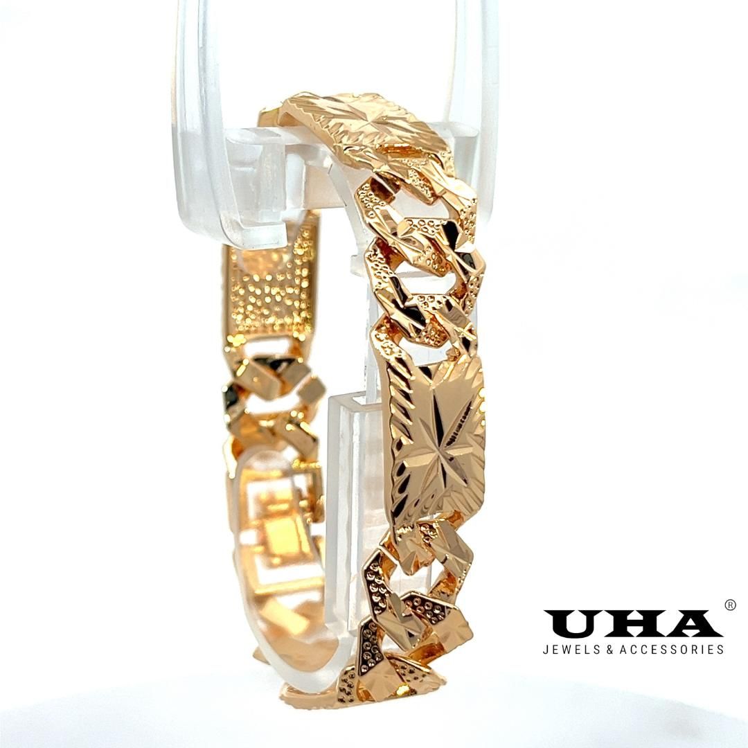 LT320 Lắc tay nam thiết kế đơn giản trẻ trung cá tính , chạm khắc tinh tế UHA Voi Phụ Kiện