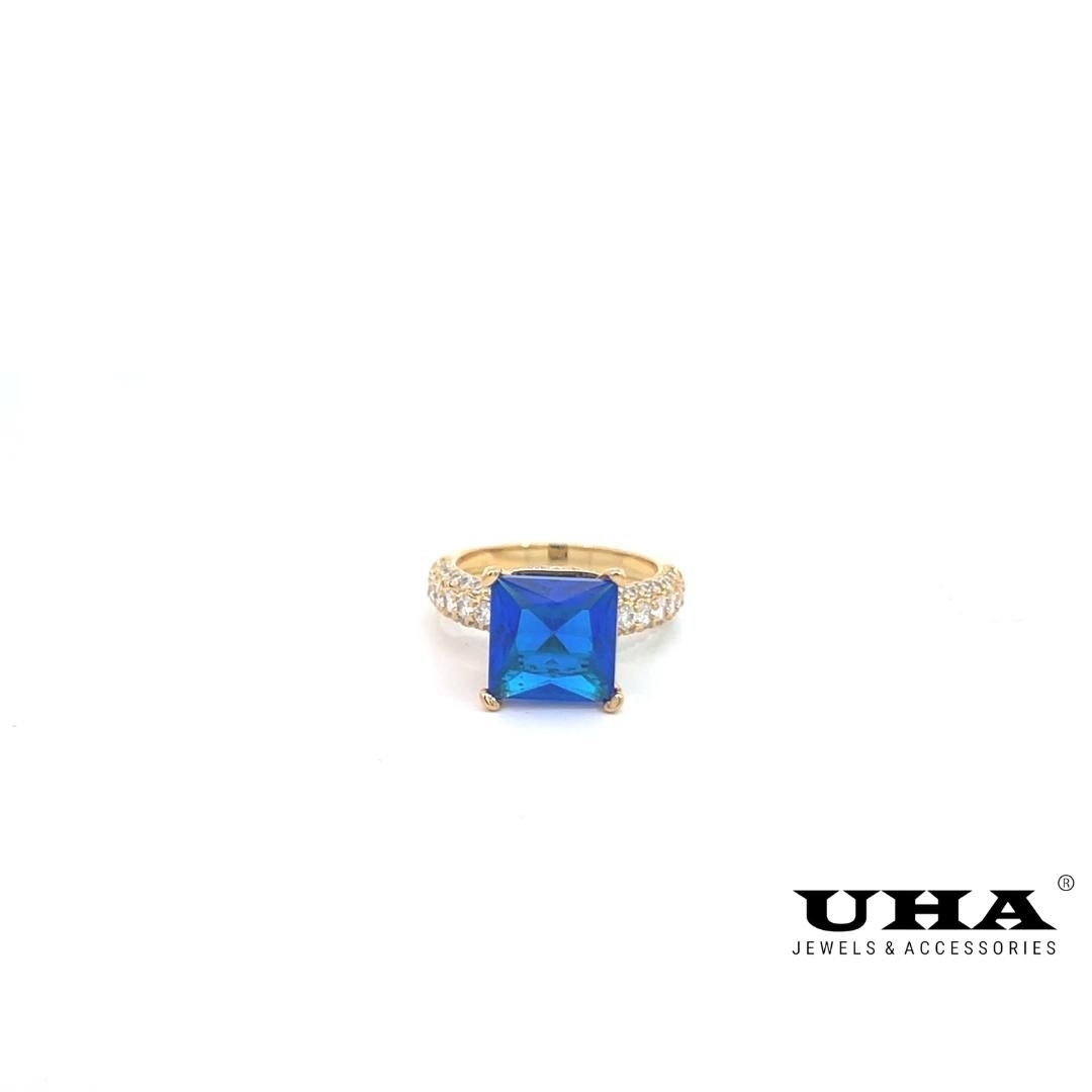 N654 Nhẫn nữ thiết kế sang trọng đính đá sáng lấp lánh  UGA Women