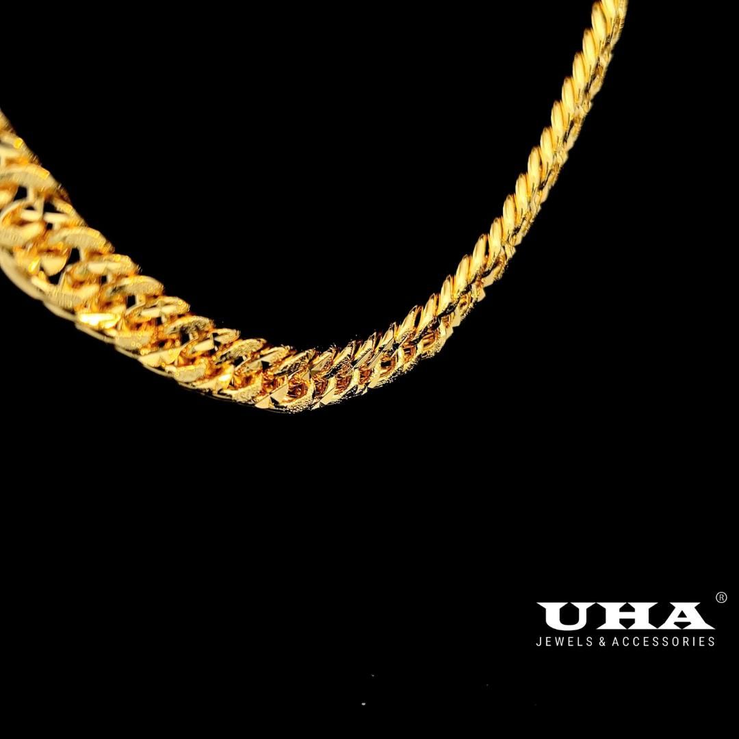 D52 Dây chuyền nam thiết kế sang trọng, dẳng cấp, đính đá cao câp UHA Trang Sức Jewelry