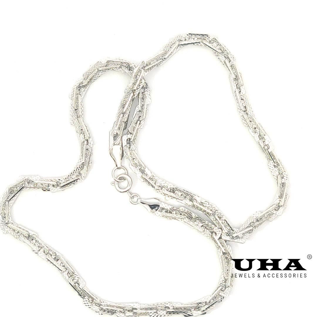 D81 dây chuyền nữ kiêu mắt xích dơn giản UHA Women Trang Sức Jewelry