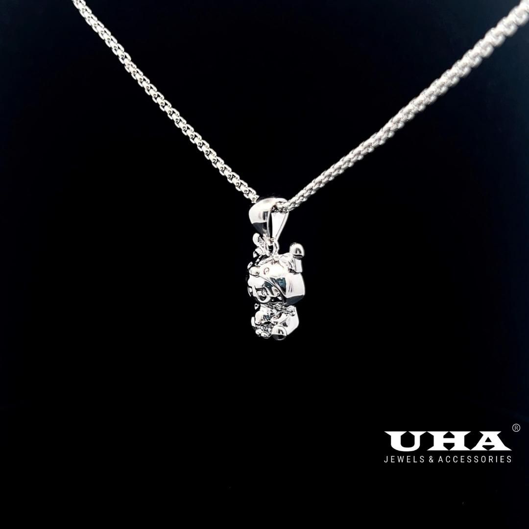 M1648 Mặt và Dây chuyền unisex thiết kế LBB cao cấp UHA