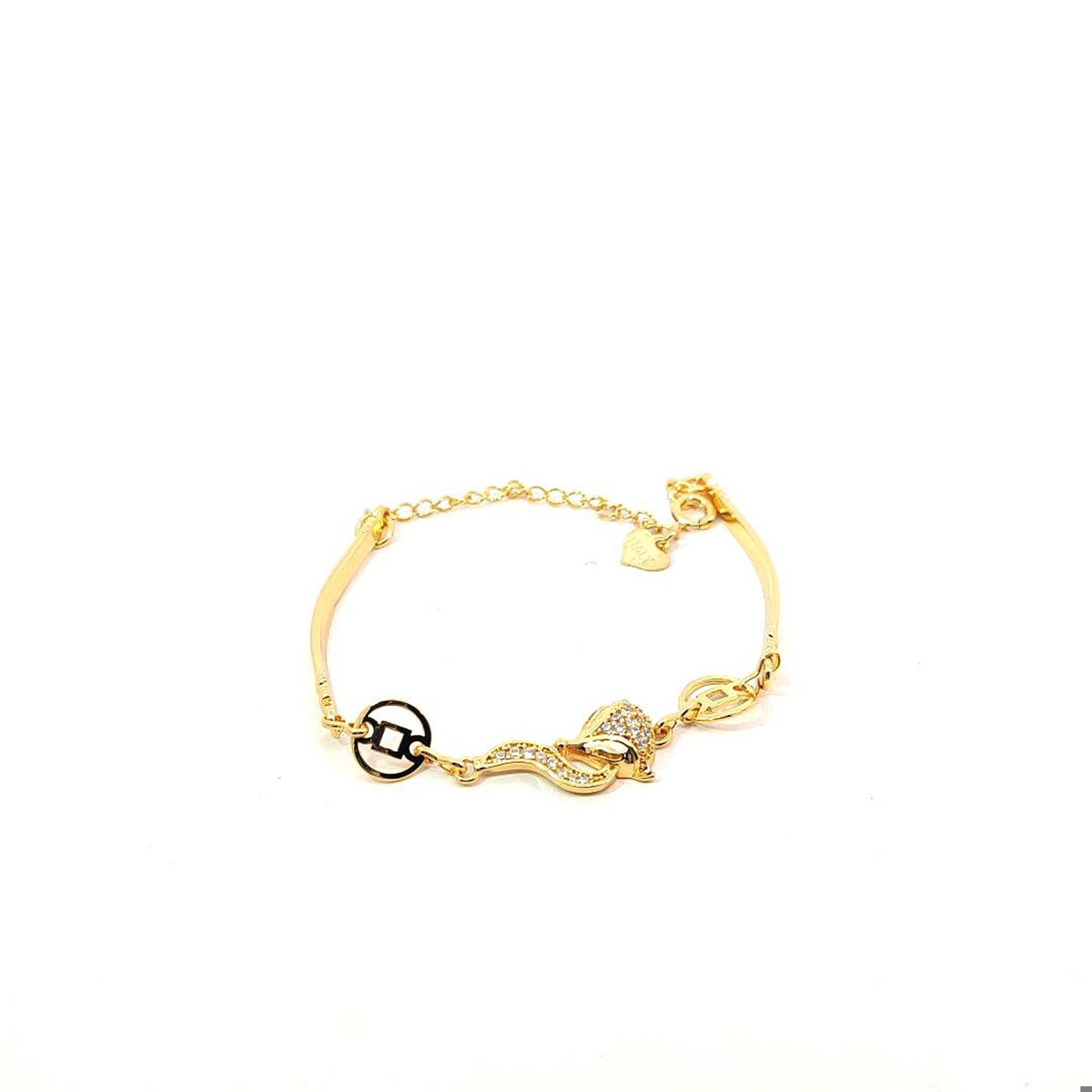 L549-Lắc tay nữ HỒ LY  cao cấp bền màu sáng lấp lánh-UHA