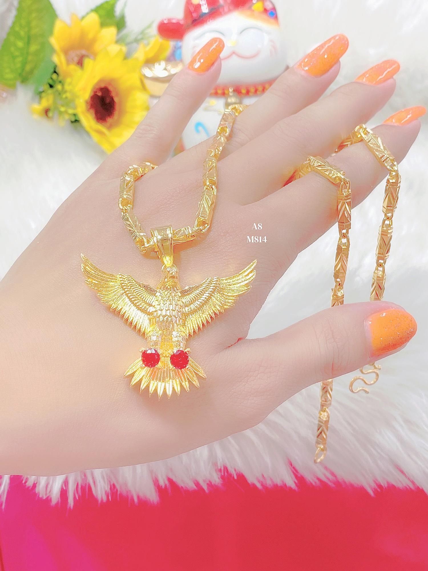 M814 Mặt dây chuyền đại bàng KHÔNG KÈM DÂY - Hàng Mới Về Trang Sức Jewelry Women Nữ