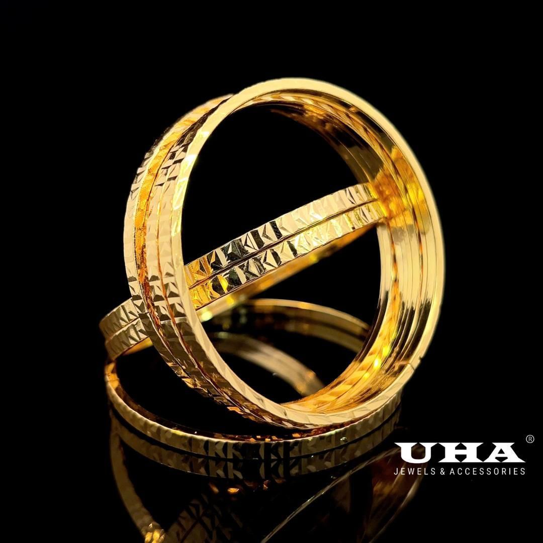 KV18 Vòng ximen khóa bấm gồm 7 chiếc vòng  sáng lấp lánh vòng tay nữ Phụ Kiện