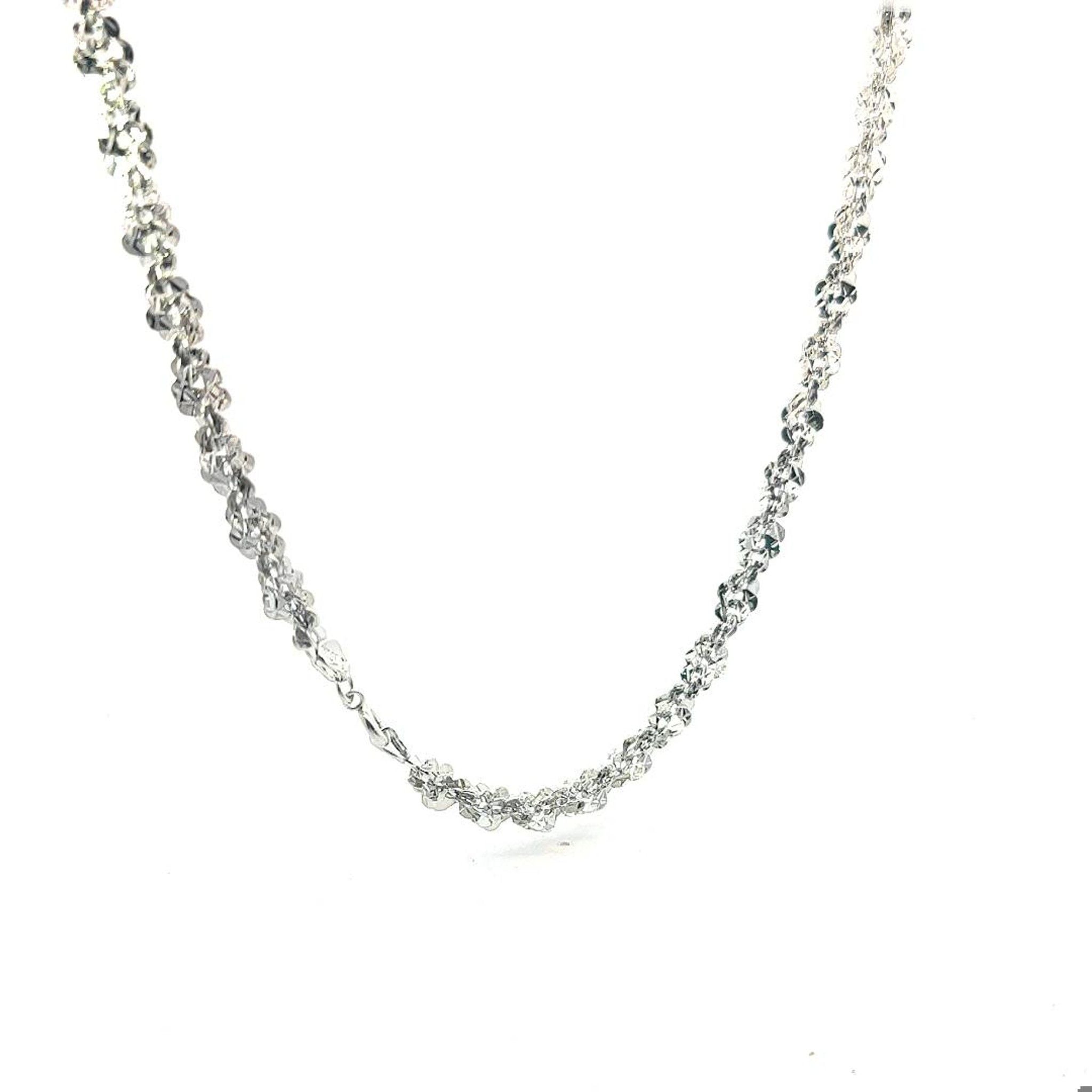 D1 Dây chuyền kiểu bướm xoắn sáng lấp lánh bền màu UHA  Trang Sức Jewelry