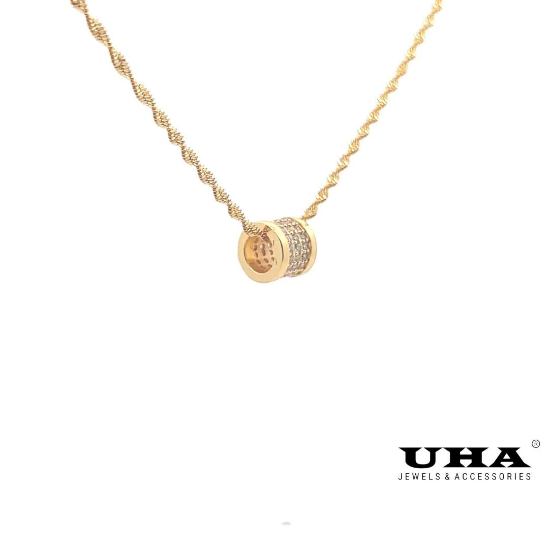 PK65 Mặt và dây chuyền thiết kế trẻ trung UHA Chain Women