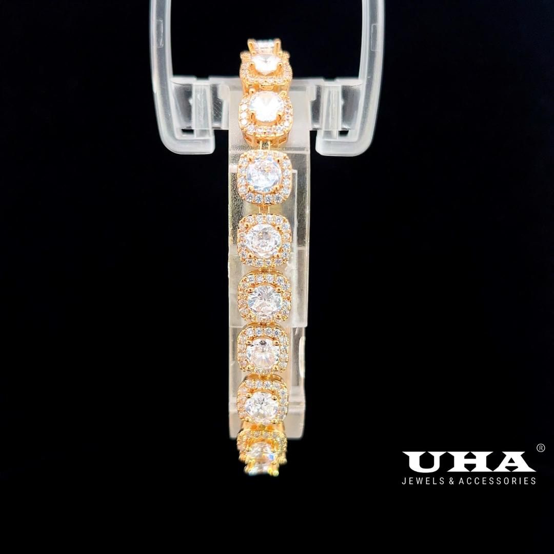 L638 Lắc tay nữ đính đá cao cấp thiết kế tinh tế sang trọng UHA Phụ Kiện