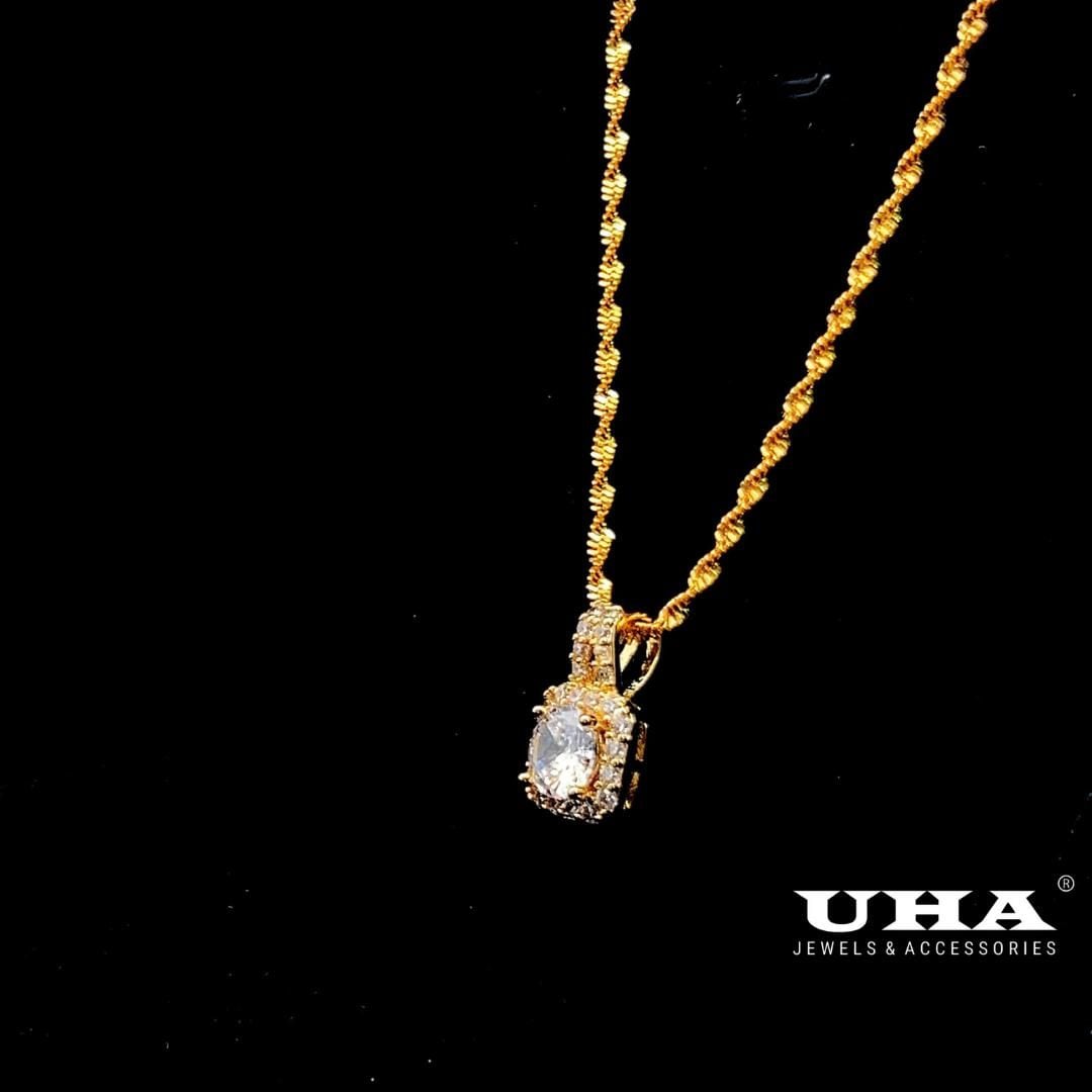 M1467 UHA - Mặt và Dây chuyền nữ  kiểu dáng sang trọng Women