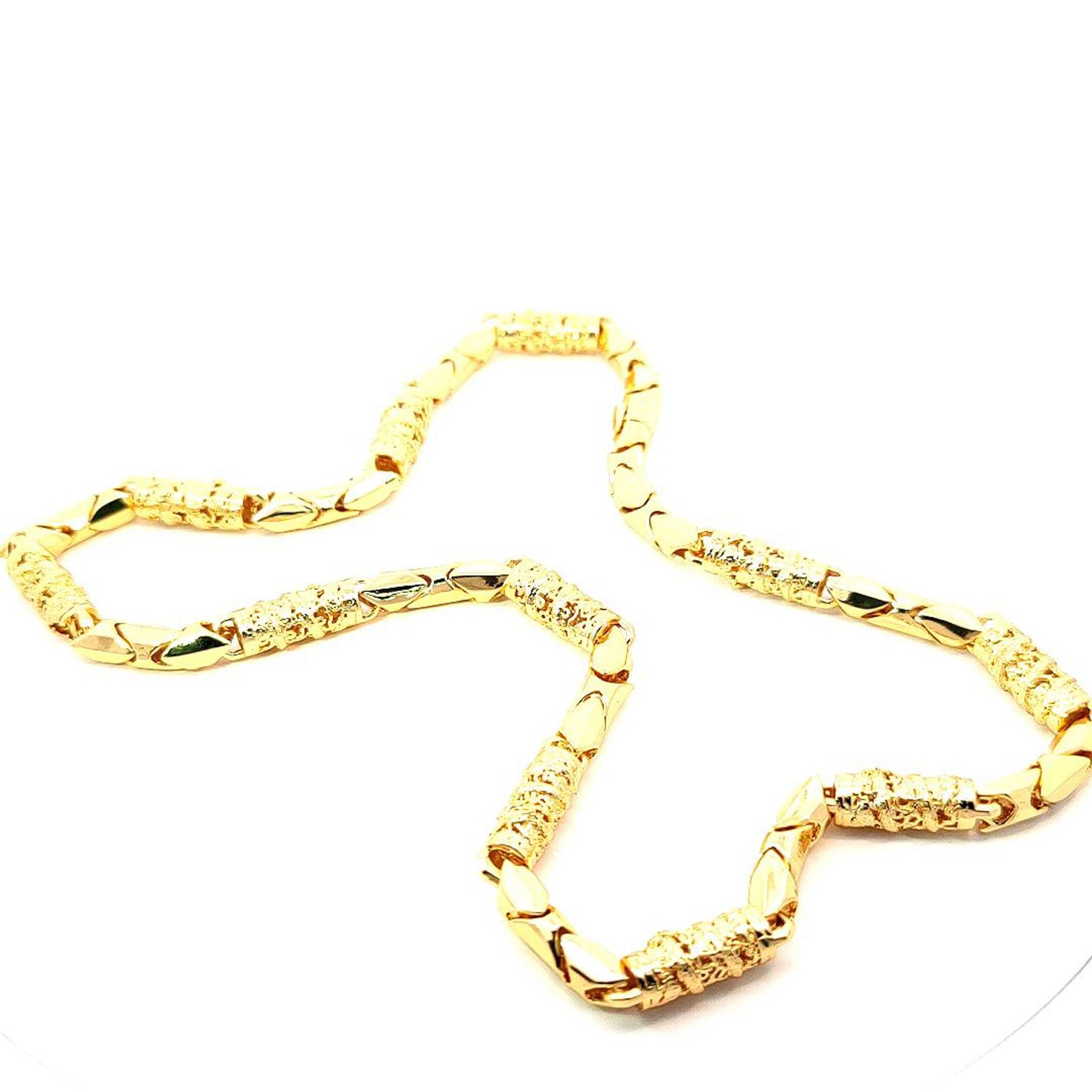 D59  UHA Dây chuyền nam rồng si mạ, kiểu dáng sang trọng Trang Sức Jewelry