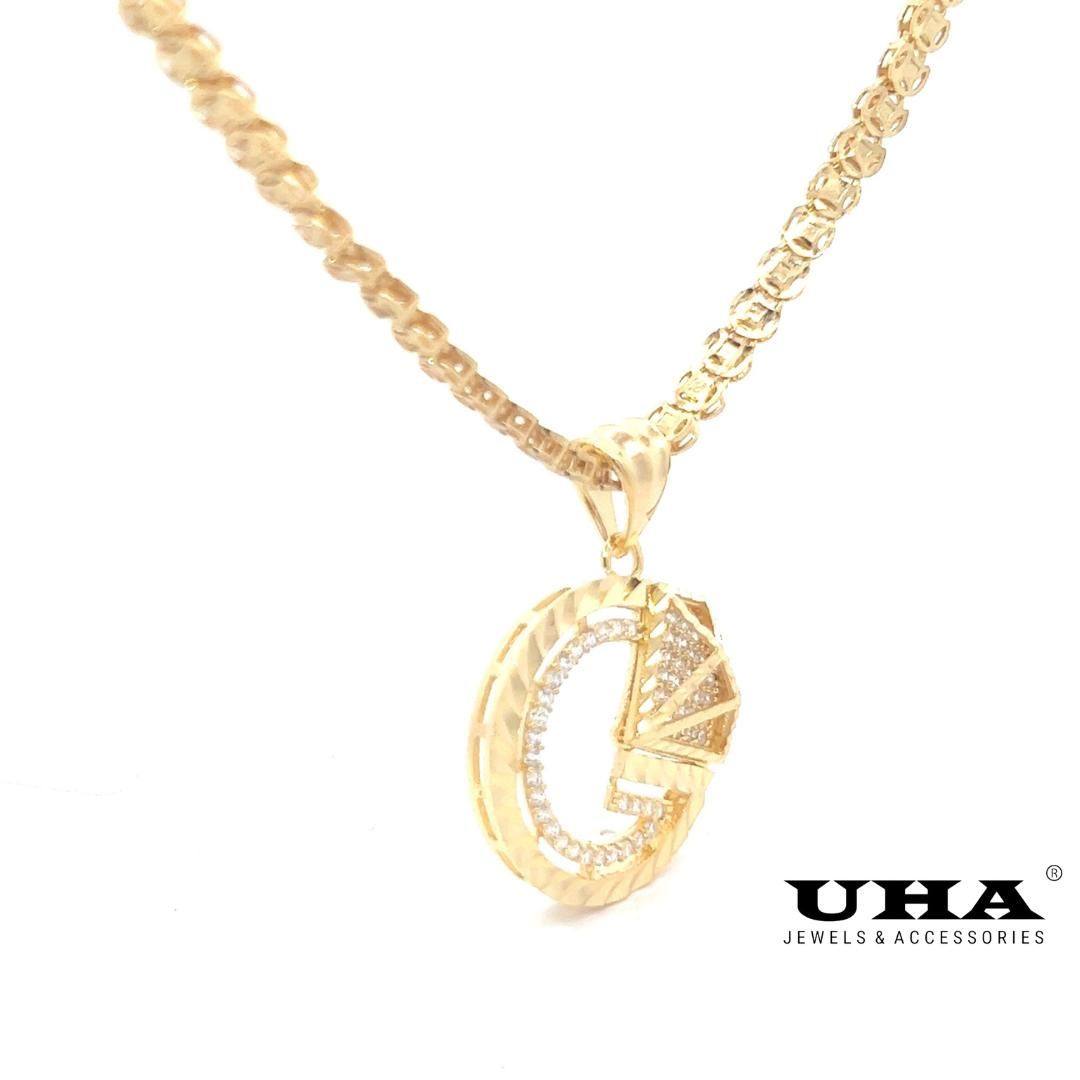 M798 Mặt và Dây chuyền nữ thiết kế sang trọng UHA Voi Charm