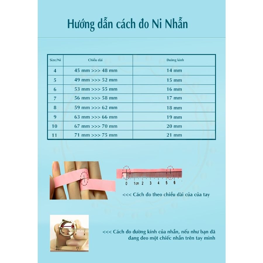 N454DM Nhẫn nữ đính đá CZ cao cấp sáng lấp lánh UHA