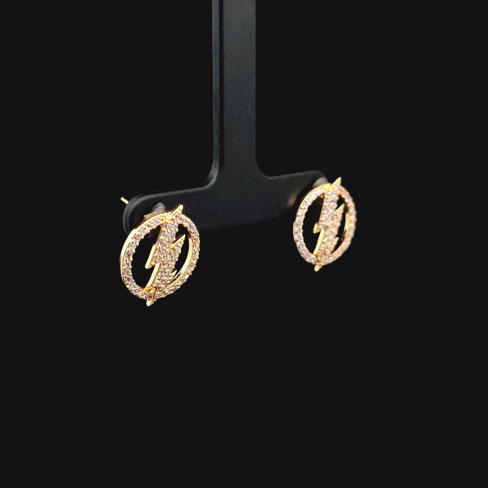 B1228 Bông tai nữ đính đá tấm sáng lấp lánh thiết kế độc đáo nhẹ nhàng, duyên dáng UHA Khuyên Tai Hoa Tai