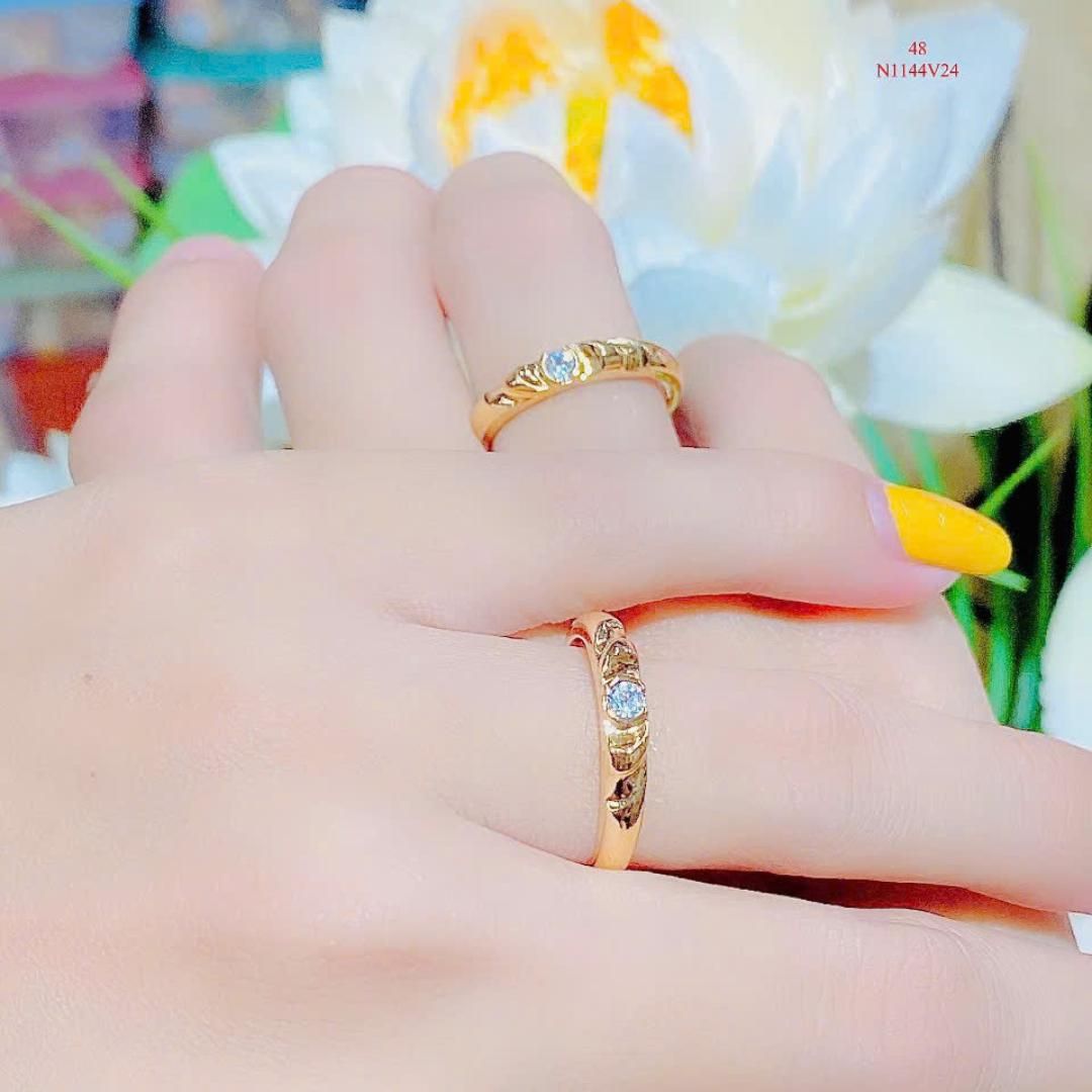 N1144 Nhẫn UNISEX thiết kế đơn giản trẻ trung UHA Women