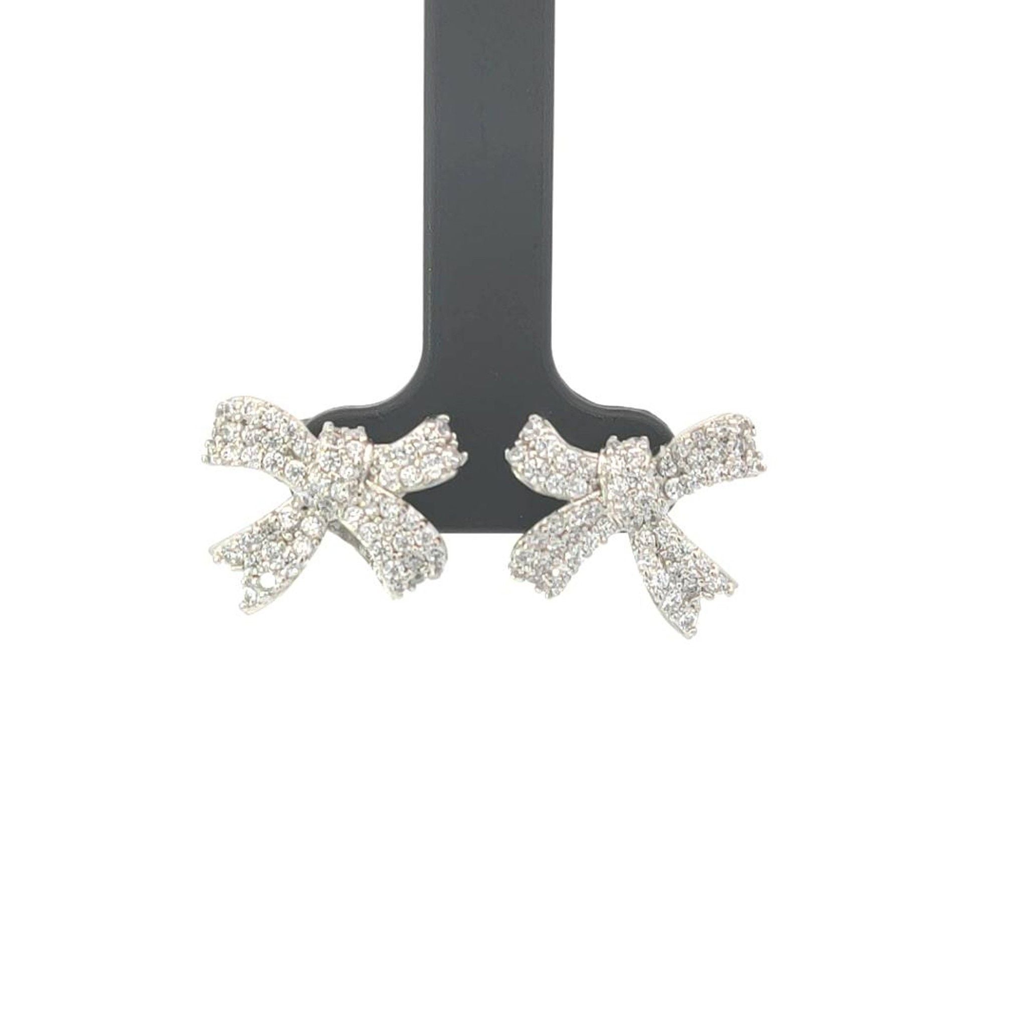 B1460 Bông tai nữ thiết kế kiểu thắt nơ siêu xinh UHA Women Voi