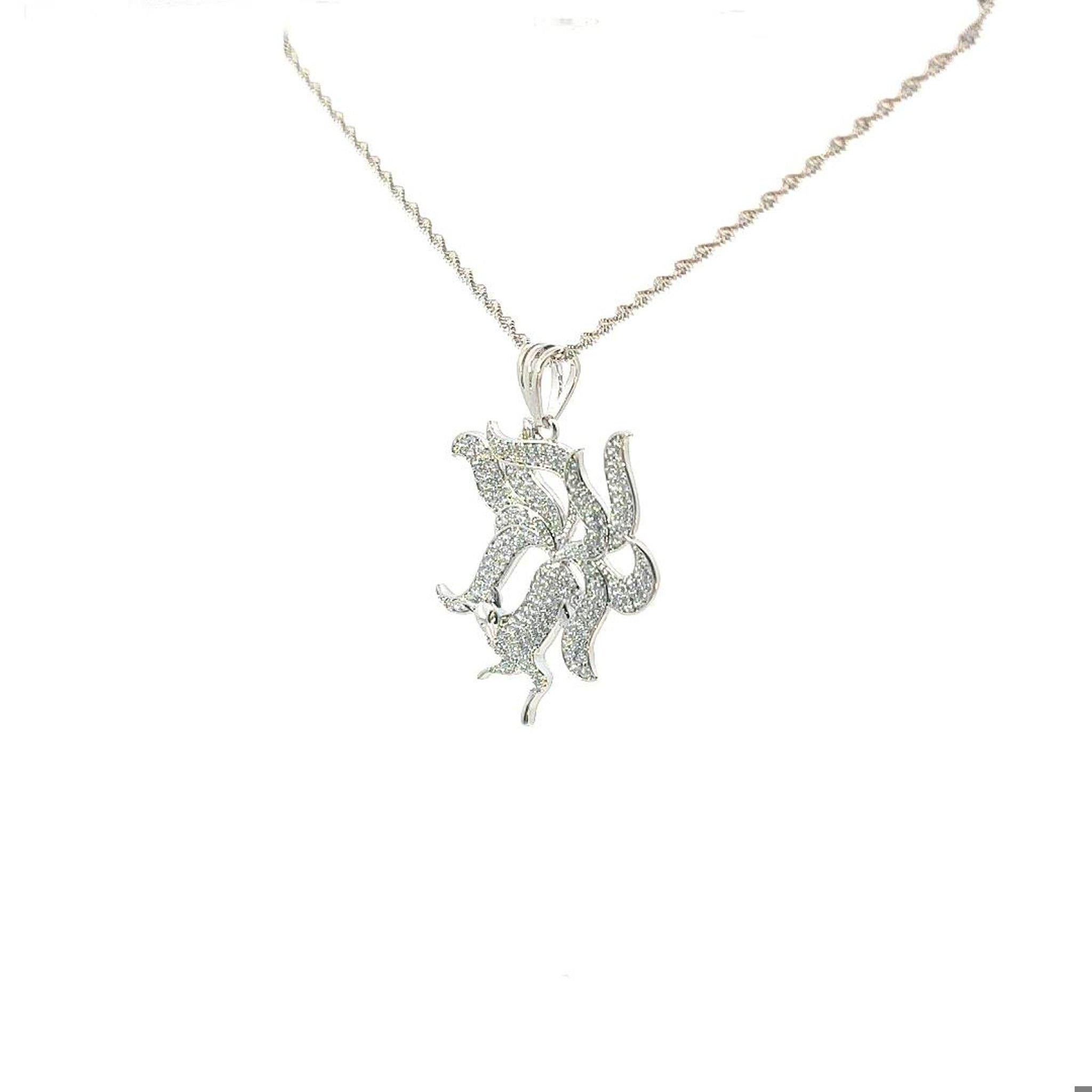 M1451 - Mặt dây chuyền nữ mạ vàng kiểu dáng sang trọng (Không kèm dây) Women