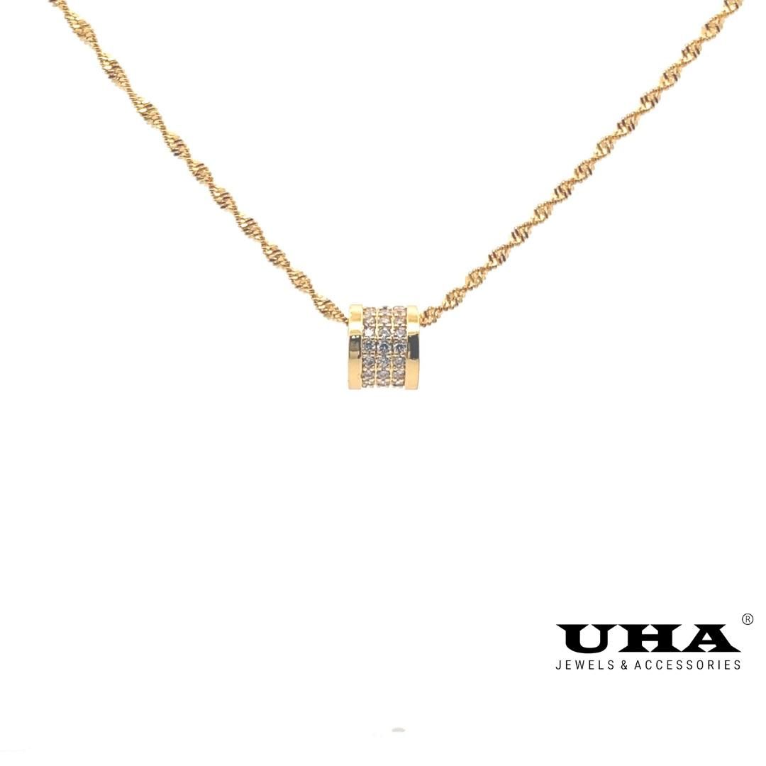 PK65 Mặt và dây chuyền thiết kế trẻ trung UHA Chain Women