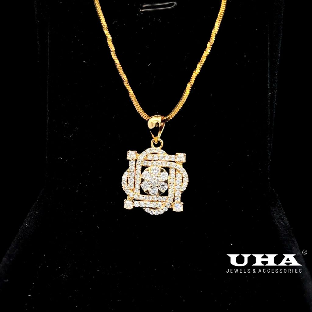 M1675 Mắt và dây chuyền nữ thiết kế tinh tế sang trọng UHA