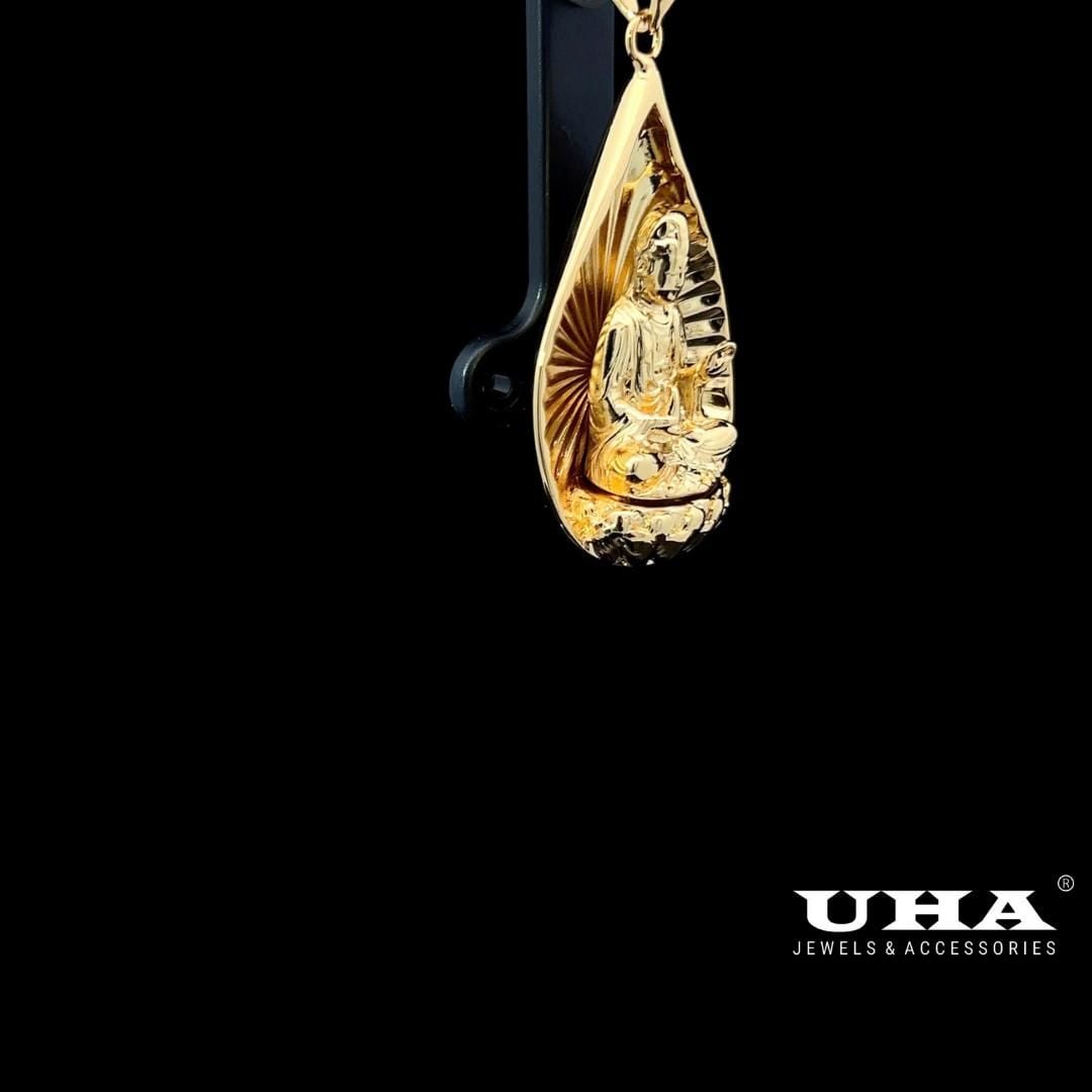 M1615 Mặt và Dây chuyền thiết kế hình phật sang trọng UHA Women Jewelry