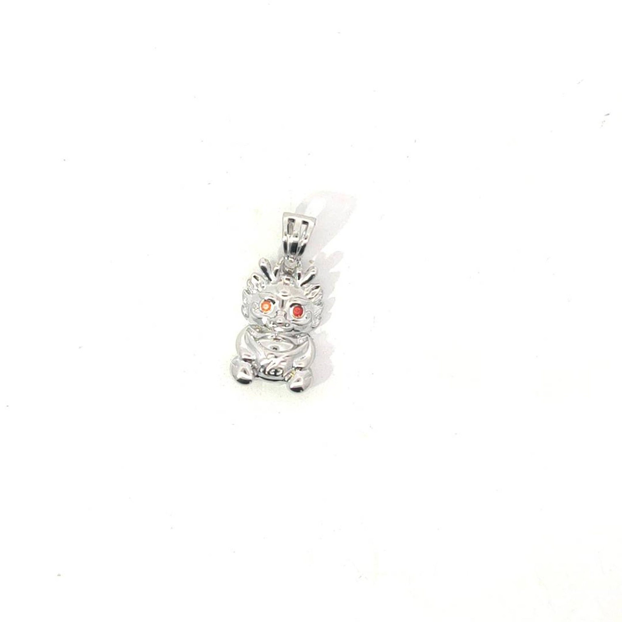 M1593 Mặt và  dây chuyền  kiểu rồng tài lộc đơn giản thanh lịch Women Nữ Jewelry Trang Sức