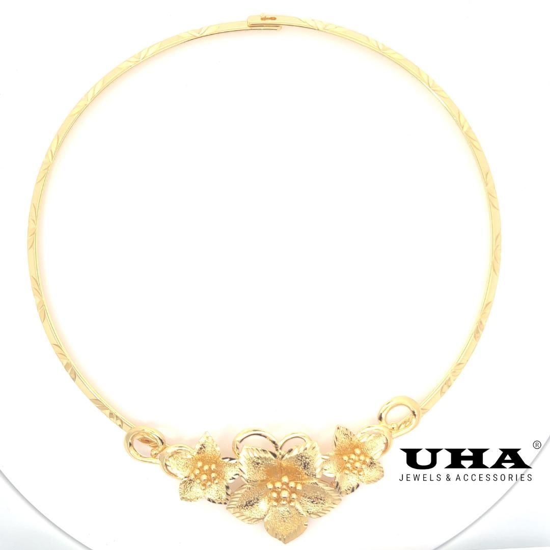 K009 Kiềng Cưới Hoa Mai tinh tế sang trọng Phụ Kiện UHA