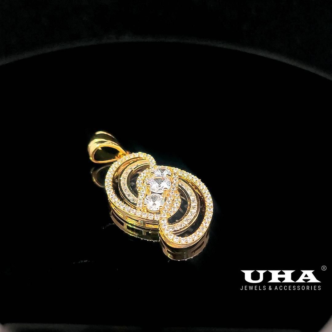 M1009 Mặt dây chuyền nữ thiết kế đơn giản tinh tế-UHA Women Móc Khoá