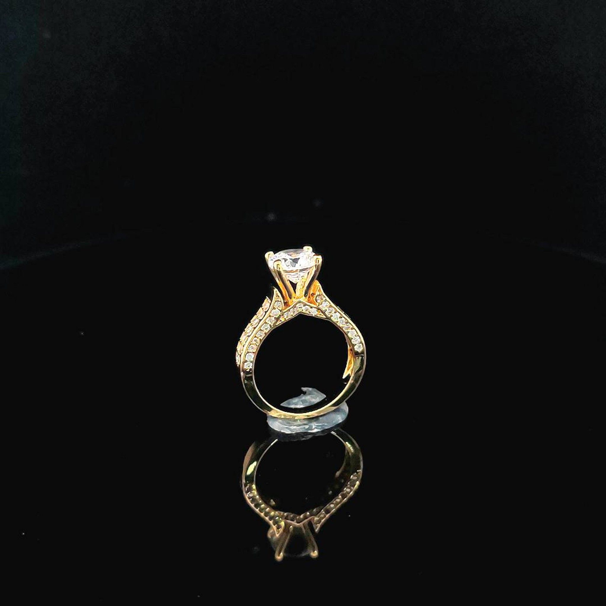 N1175 Nhẫn nữ đính đá CZ cao cấp thiết kế tinh tế sang trọng, sáng lấp lánh Women Nhẫn