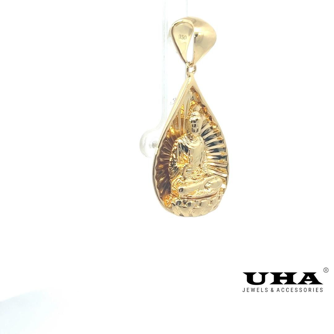 M1614 Mặt và dây chuyền thiết kế tượng phật sang trọng UHA Women