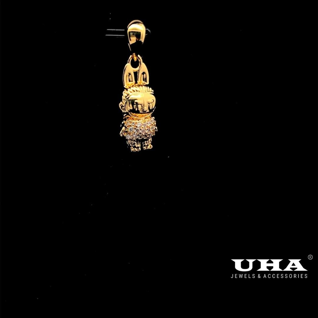 M1649 Mặt và Dây chuyền unisex thiết kế LBB cao cấp UHA