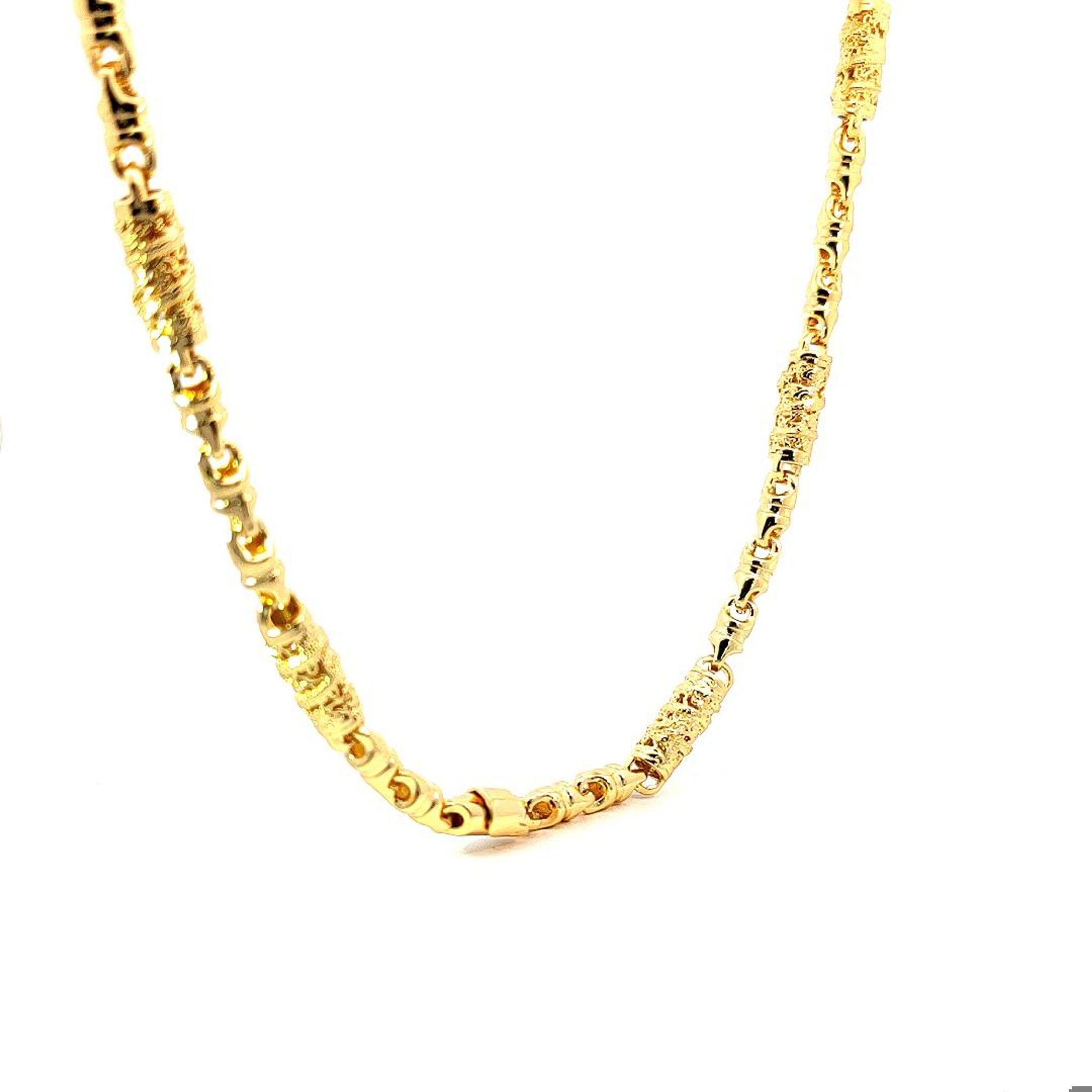 D60  UHA Dây chuyền nam hình rồng XI MẠ kiểu dáng sang trọng Trang Sức Trang Sức Jewelry
