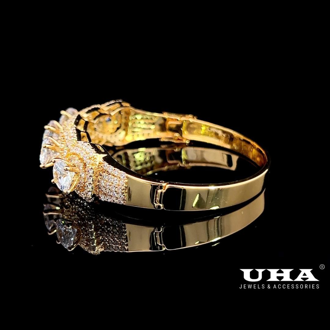 V339 Vòng tay nữ đính đá cz cao cấp sáng lấp lánh UHA Phụ Kiện