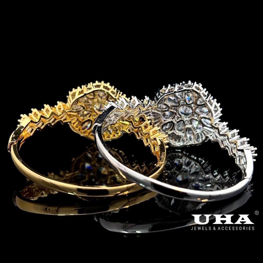 V595 Vòng tay nữ đính đá CZ cao cấp thiết kế tinh tế nhẹ nhàng UHA