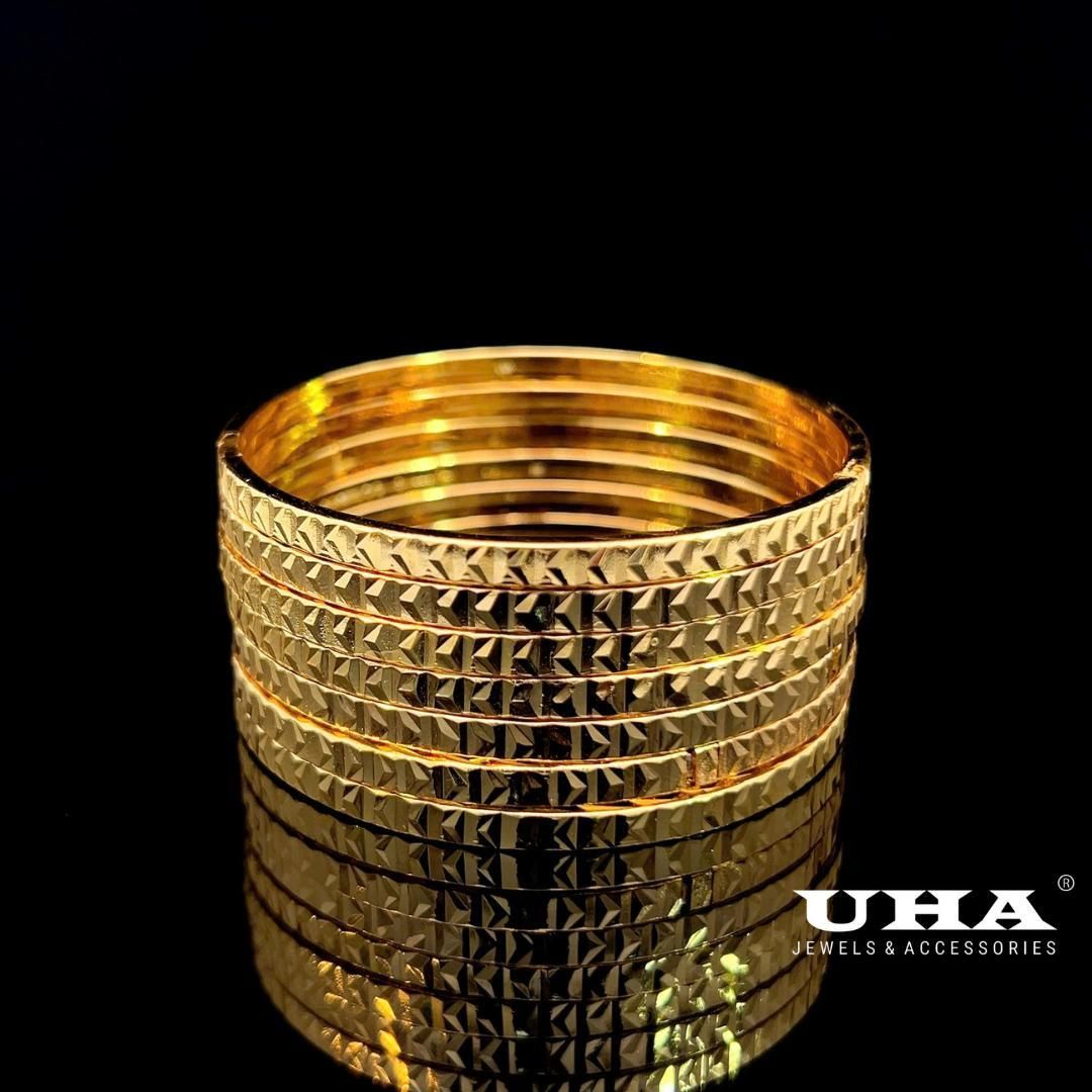 KV18 Vòng ximen khóa bấm gồm 7 chiếc vòng  sáng lấp lánh vòng tay nữ Phụ Kiện