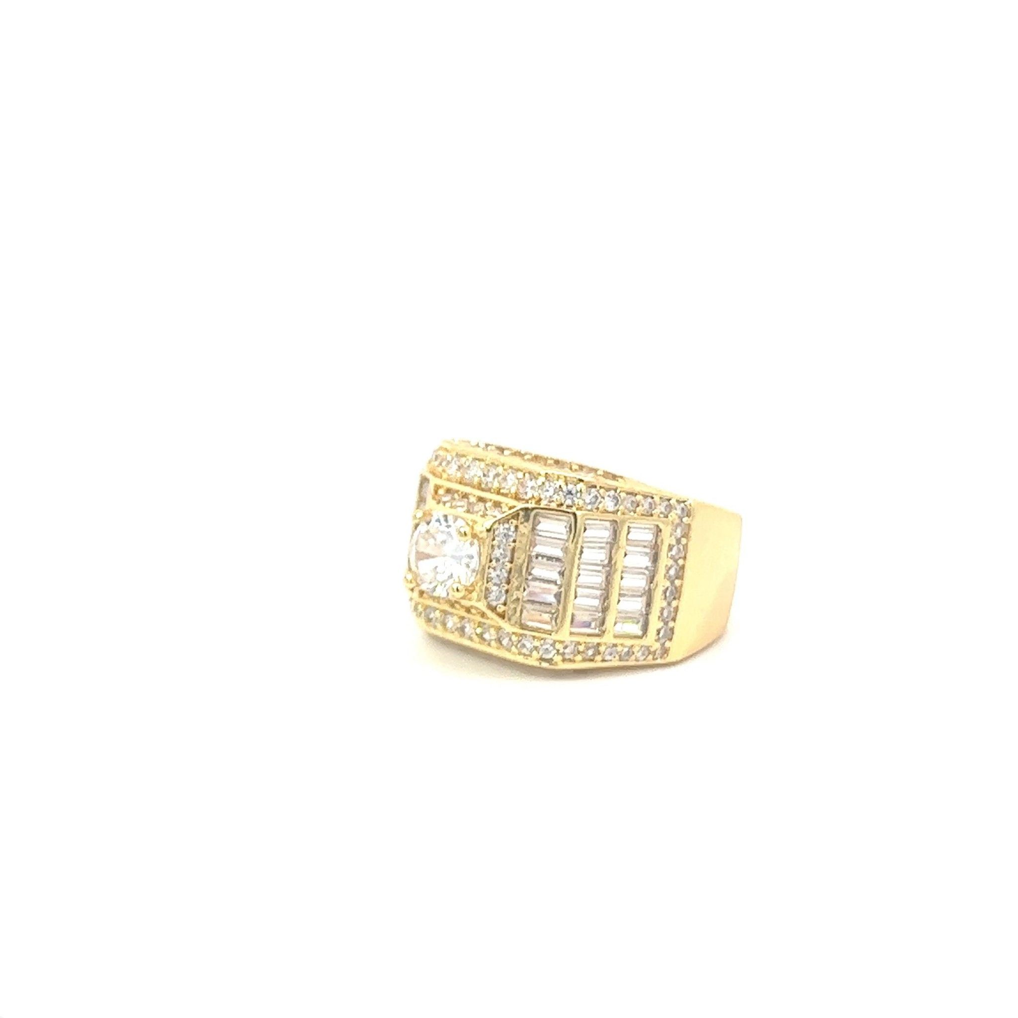 N759 Nhẫn nam đính đã CZ cao cấp