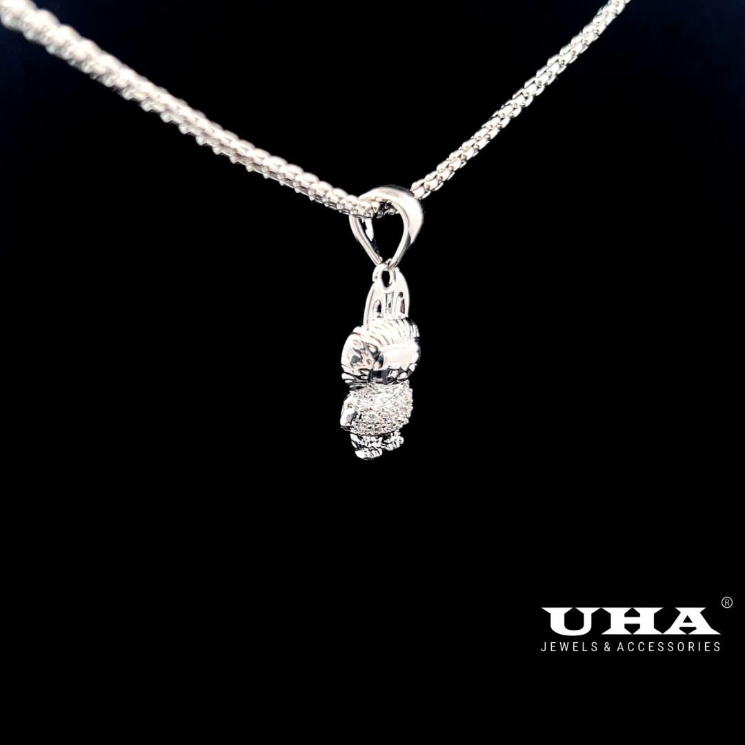 M1649 Mặt và Dây chuyền unisex thiết kế LBB cao cấp UHA