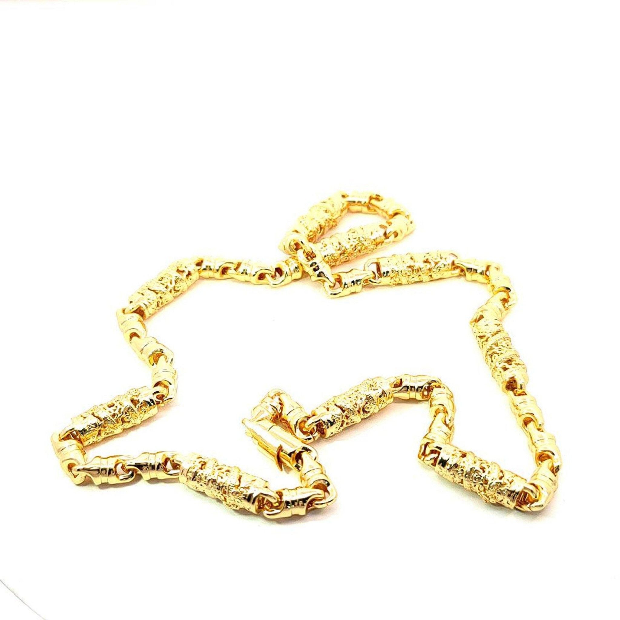 D60  UHA Dây chuyền nam hình rồng XI MẠ kiểu dáng sang trọng Trang Sức Trang Sức Jewelry