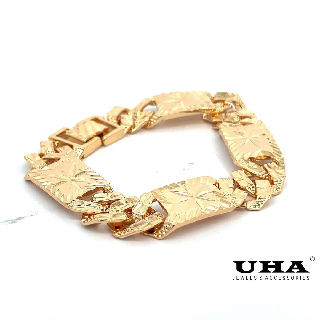 LT320 Lắc tay nam thiết kế đơn giản trẻ trung cá tính , chạm khắc tinh tế UHA Voi Phụ Kiện