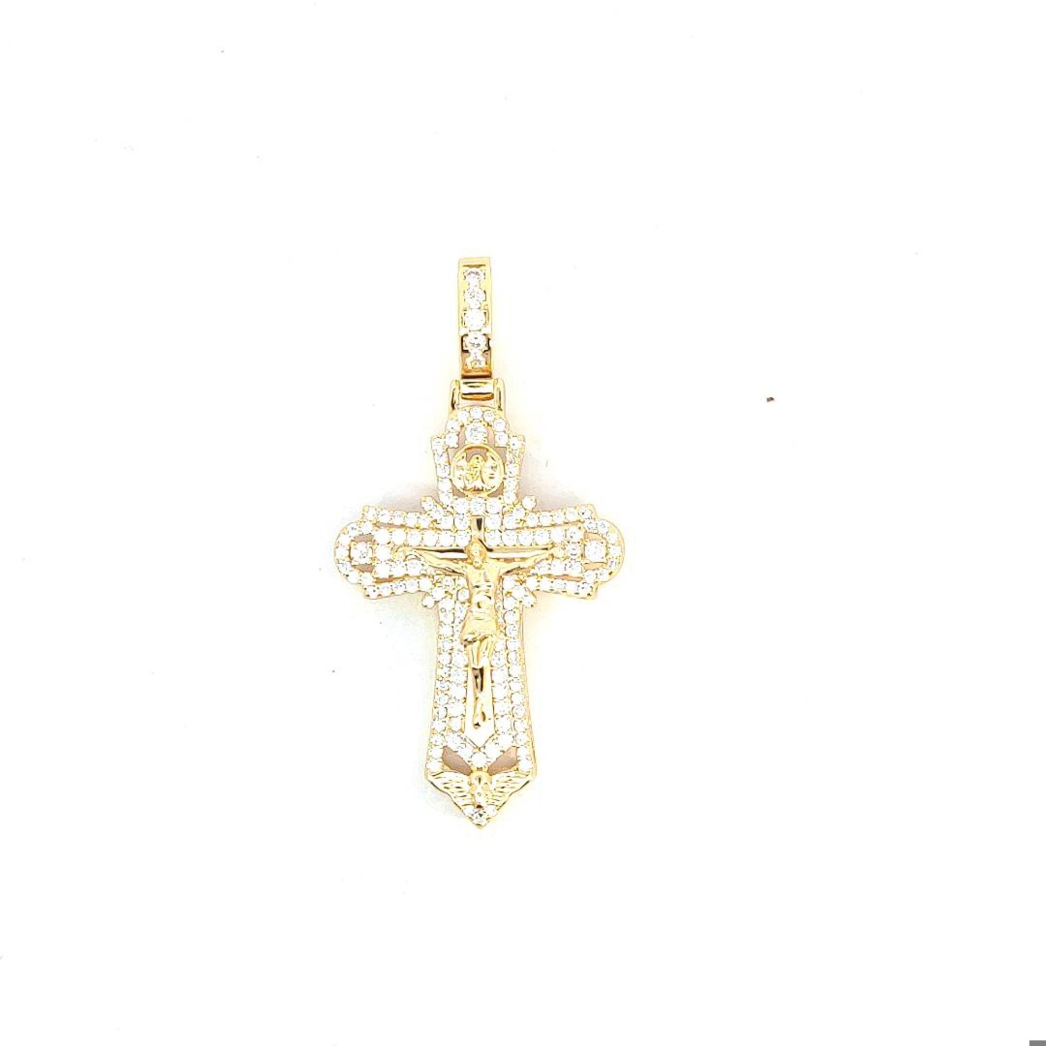 M1561  Mặt thánh giá UNISEX bền màu cao cấp UHA