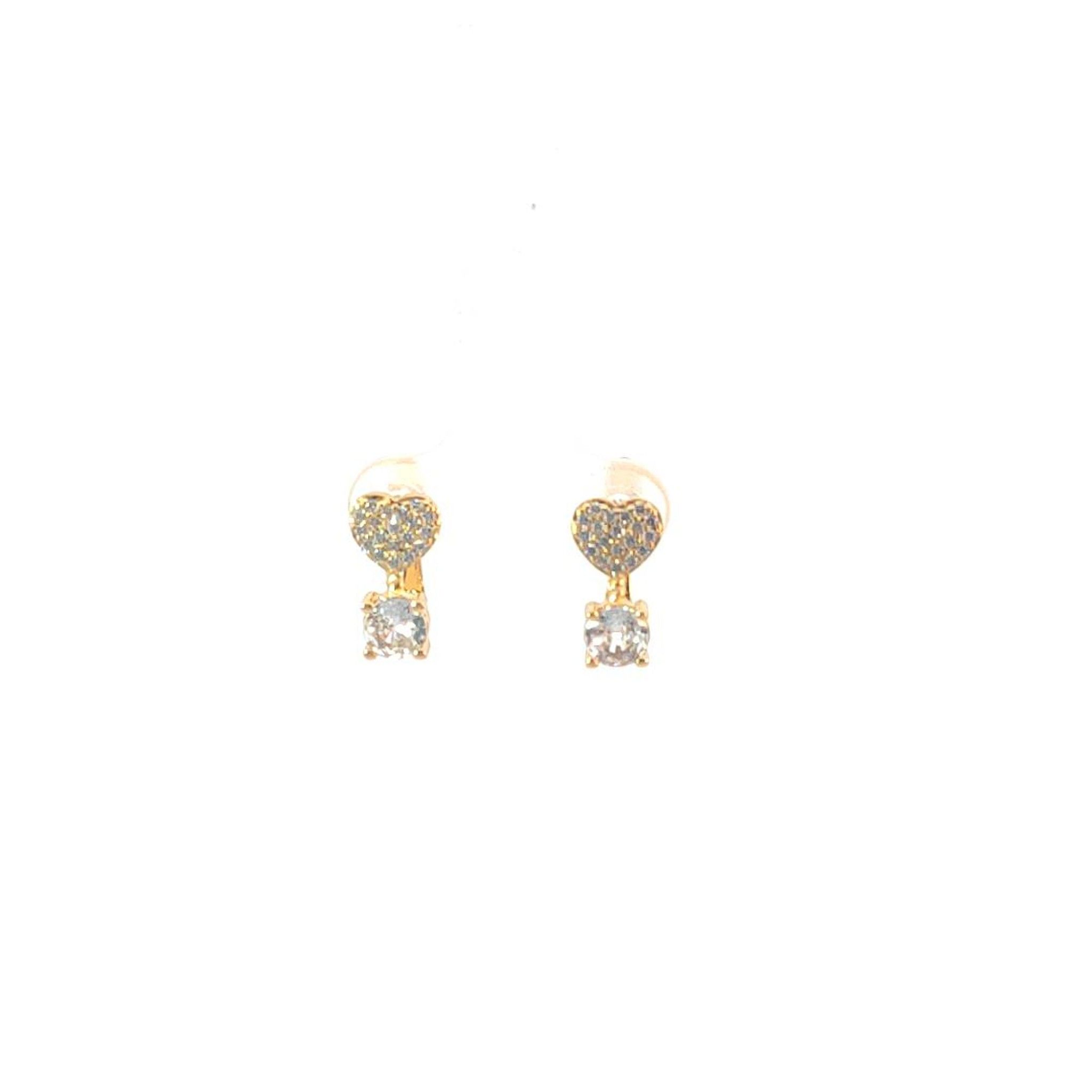 B1541-Bông Tai Nữ Đính Đá CZ cao cấp sáng lấp lánh Women