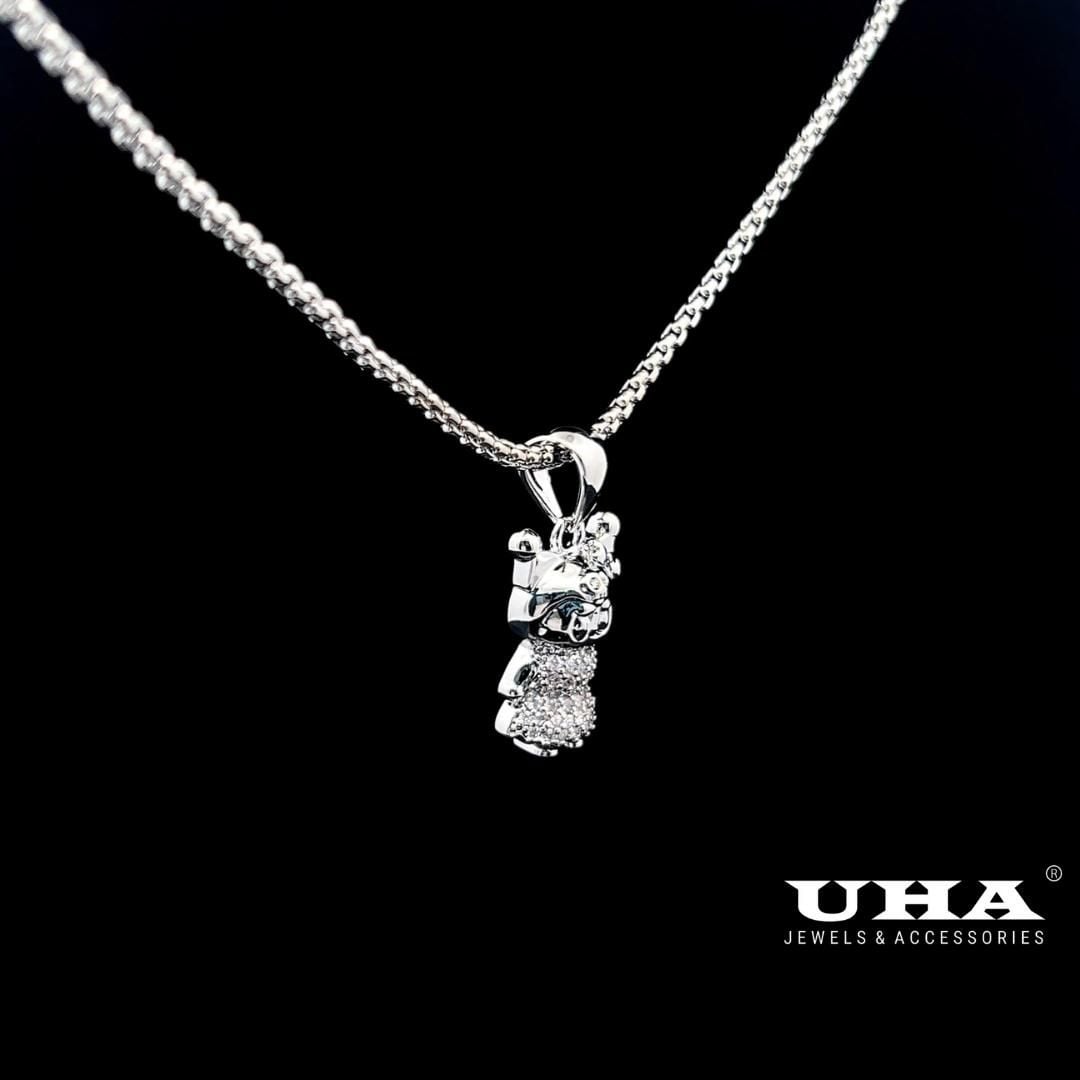 M1650 Mặt và Dây chuyền LBB unisex cá tính cao cấp UHA