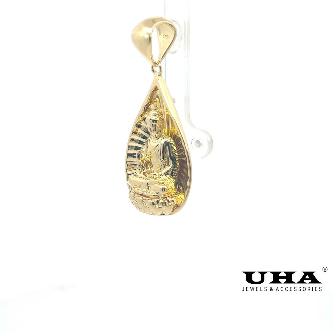 M1614 Mặt và dây chuyền thiết kế tượng phật sang trọng UHA Women