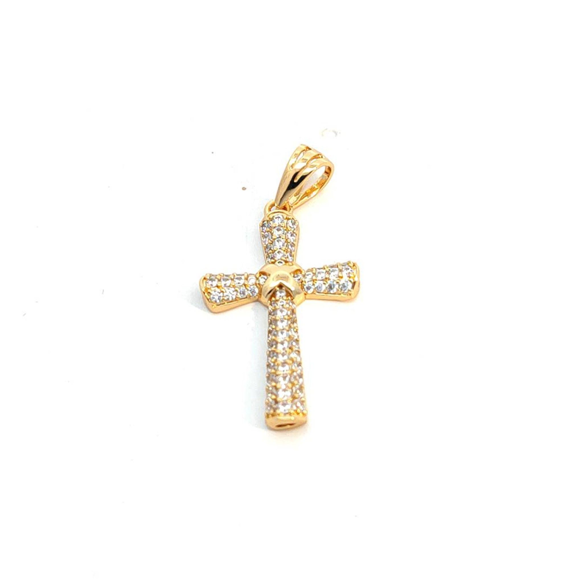 M1563 Mặt dây chuyền thánh giá UNISEX bền màu cao cấp