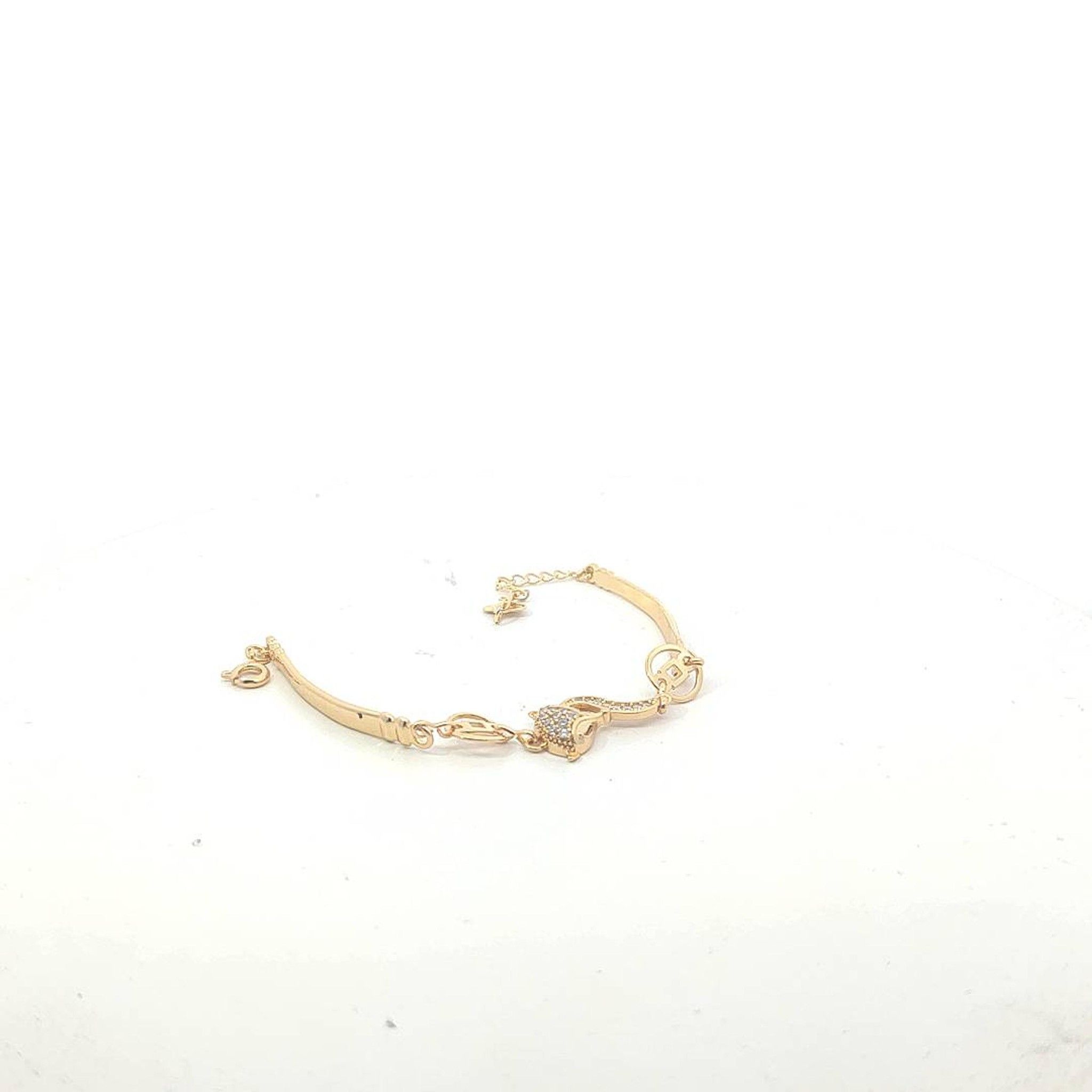 L549-Lắc tay nữ HỒ LY  cao cấp bền màu sáng lấp lánh-UHA