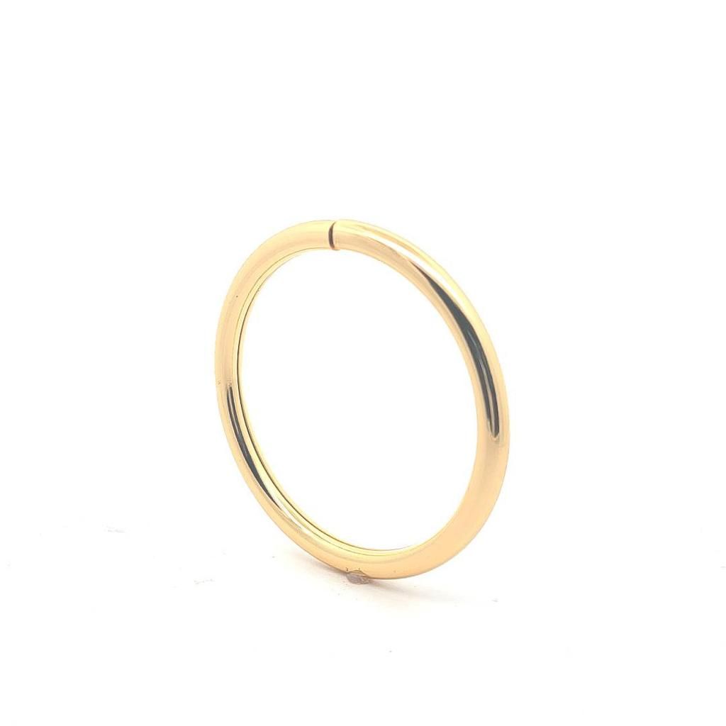 Vòng Bọng 03 trơn có khóa - Trơn Mạ Vàng 18K Siều Bền Màu- GỒM 1 CHIẾC